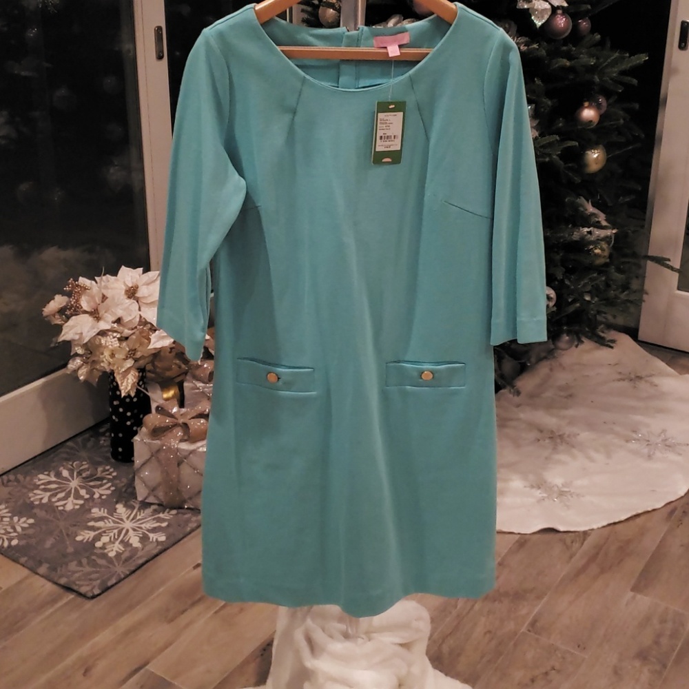 Lilly Pulitzer Charlene Dress in Shorely Blue